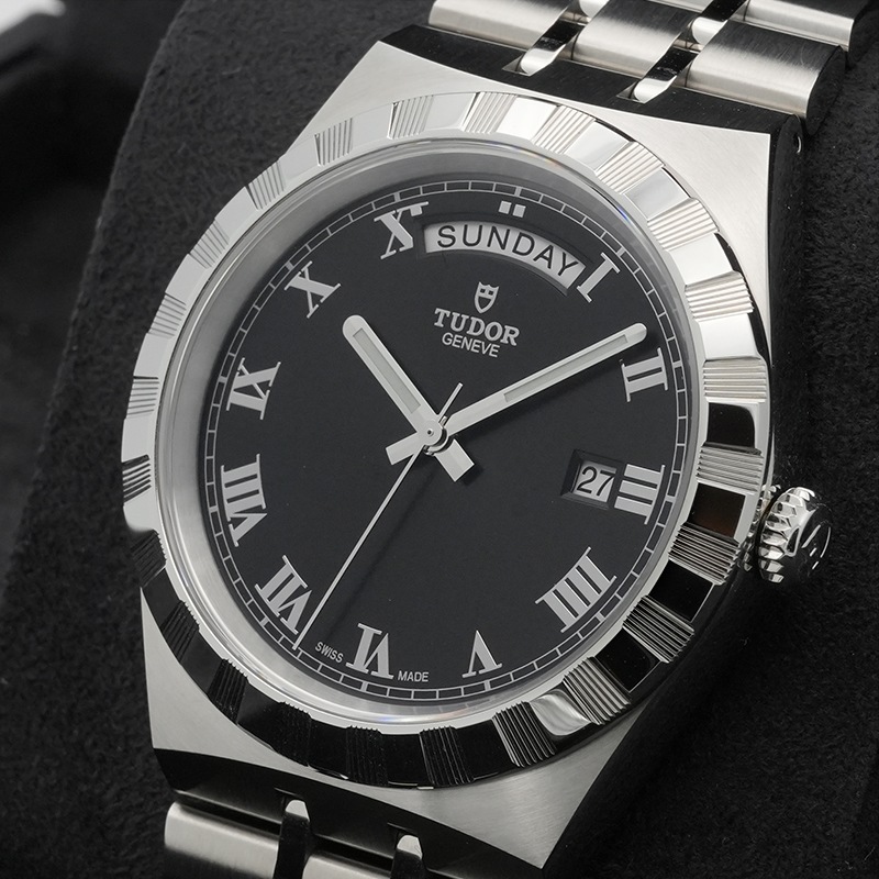 TUDOR ロイヤル 41mm ブラック文字盤 Ref.M28600-0003 中古品通販 