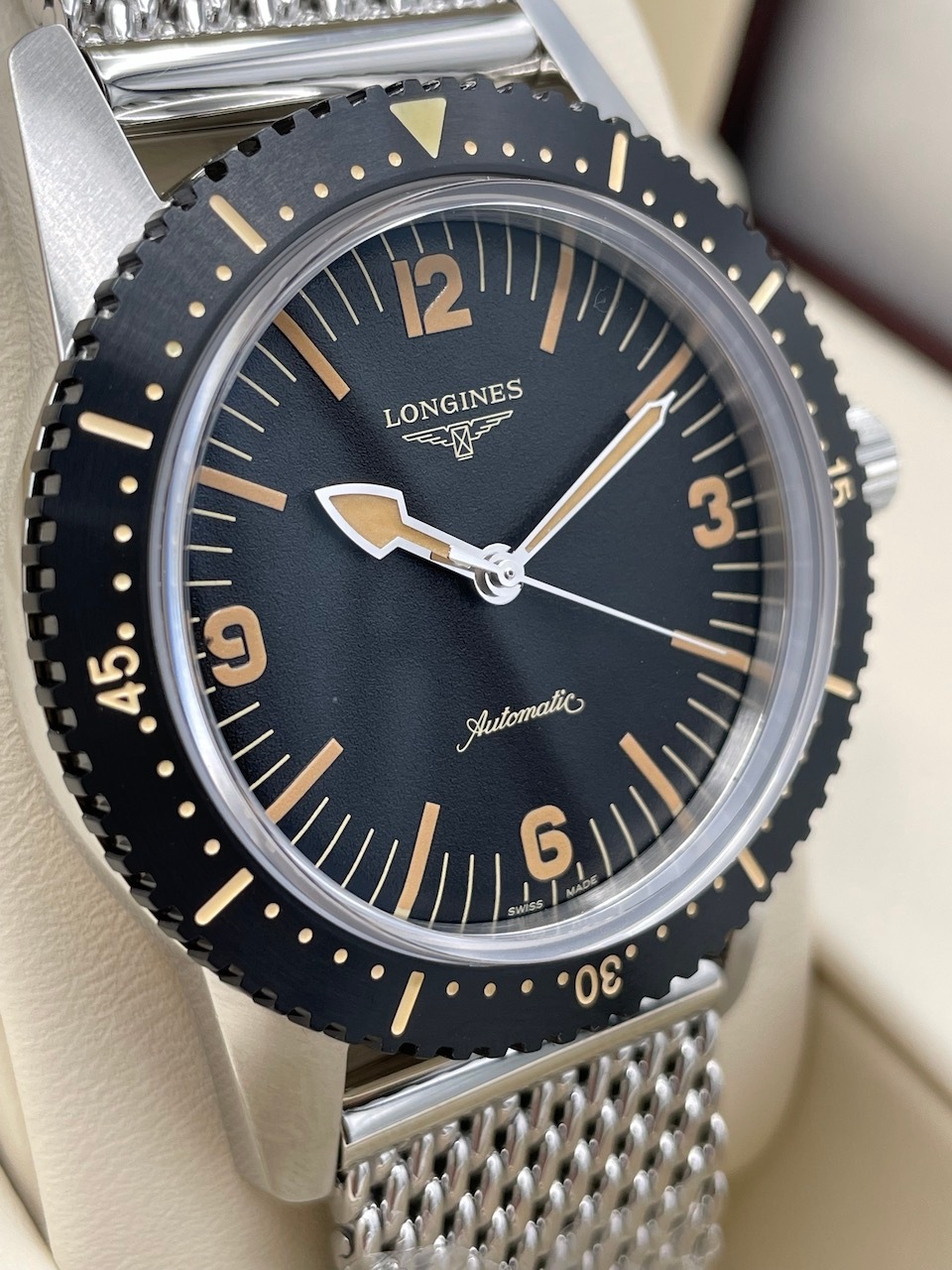 LONGINES スキンダイバー Ref.L2.822.4.56.6 新品通販｜CLARITY