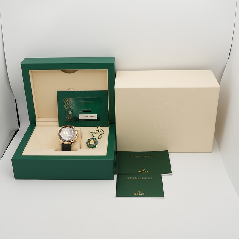 ROLEX コスモグラフ デイトナ Ref.116518LNG ブラック/8P ダイヤ 中古