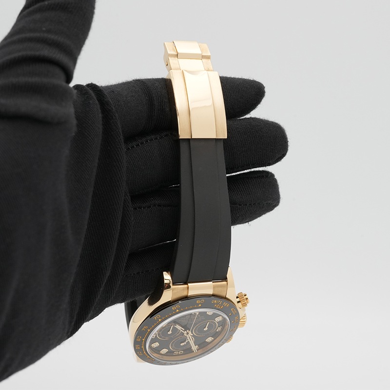 ROLEX コスモグラフ デイトナ Ref.116518LNG ブラック/8P ダイヤ 中古