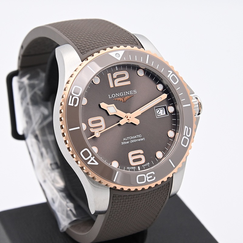 LONGINES ハイドロコンクエスト 39mm グレー文字盤 Ref.L3.780.3.78.9 
