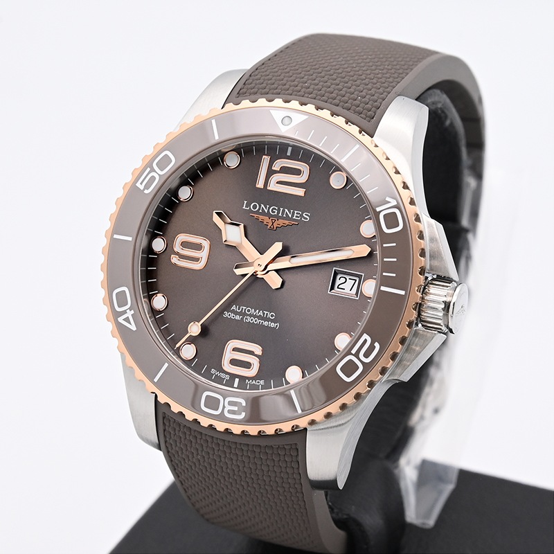 LONGINES ハイドロコンクエスト 39mm グレー文字盤 Ref.L3.780.3.78.9 