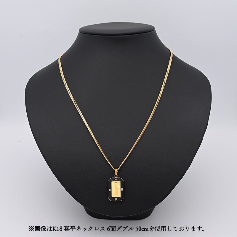 K24/K18 インゴット 1g リバティ ペンダントトップ ブラック 新品通販 