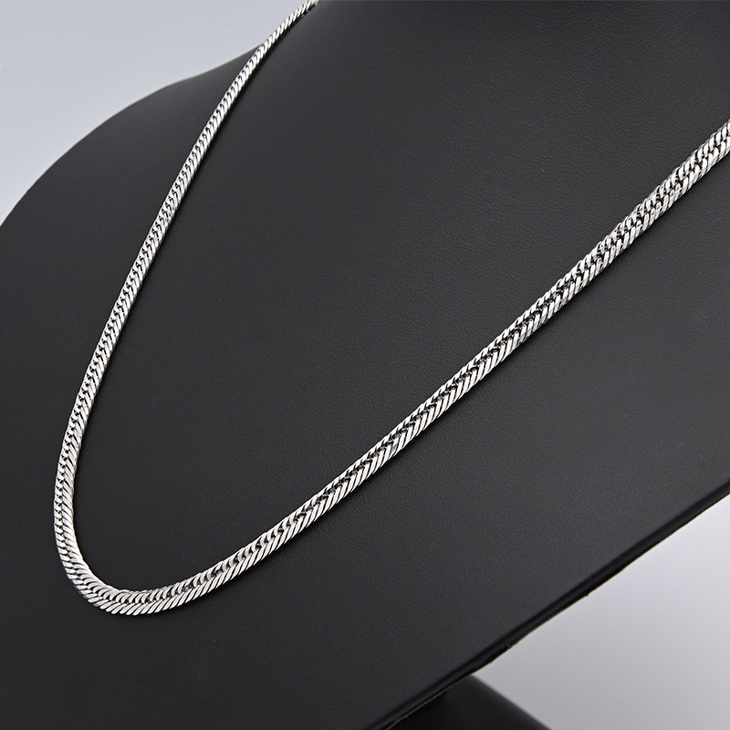 PT850(プラチナ) 喜平ネックレス 12面カットトリプル 30.5g 50cm 新品 