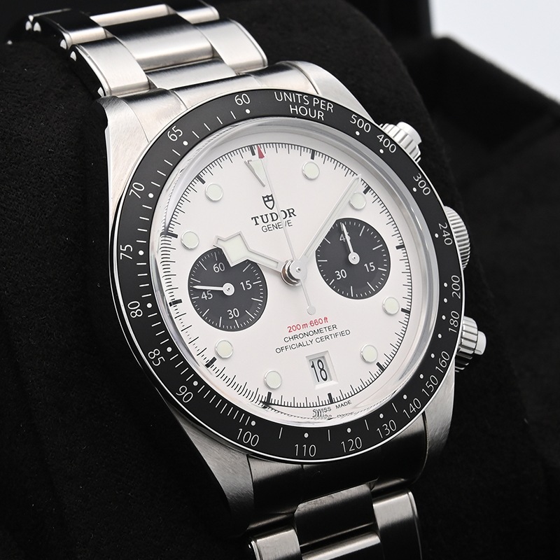 TUDOR ブラックベイ クロノ ホワイト文字盤 Ref.M79360N-0002 中古品