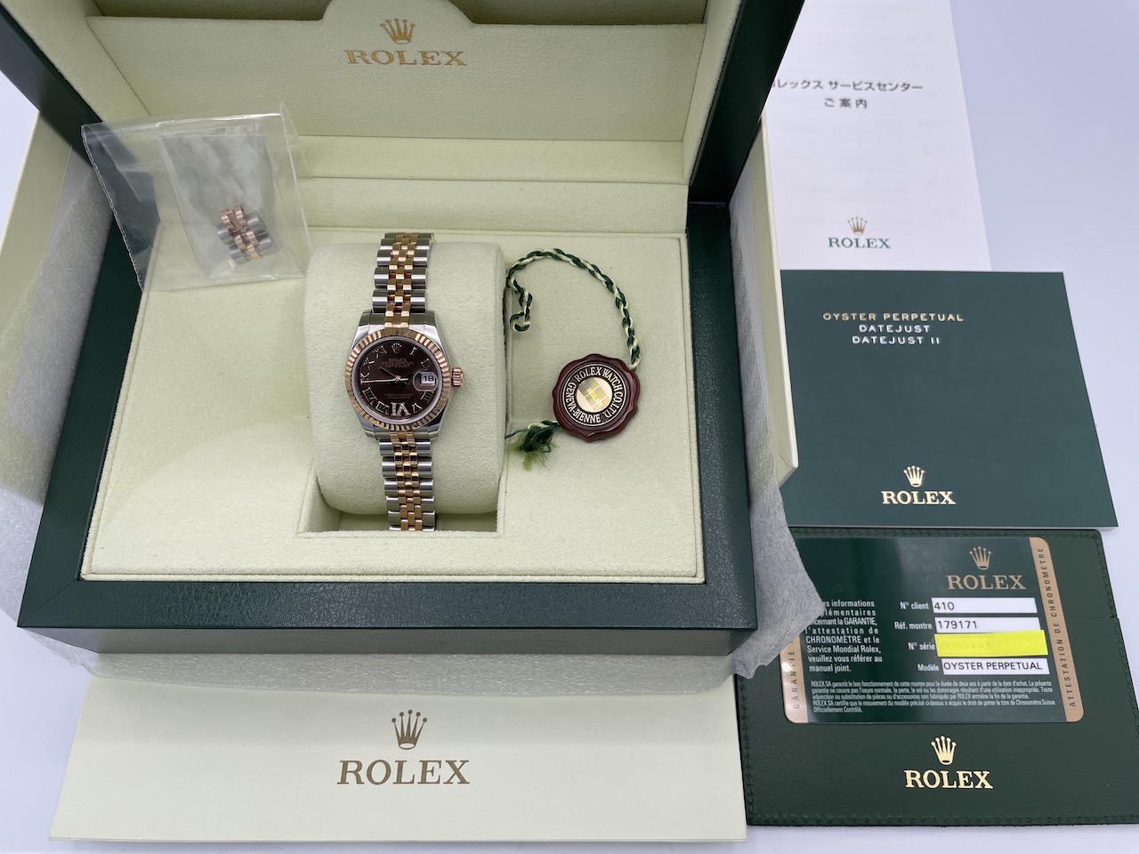 ロレックス 179171 デイトジャスト レディース 時計 コマ2セット