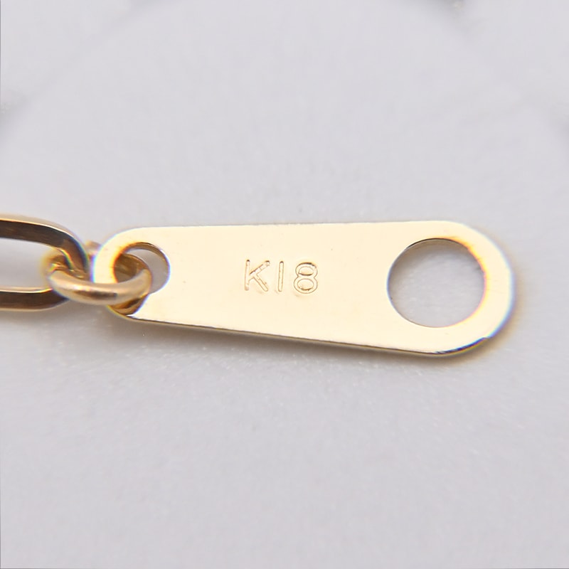 イタリー＊2ビーゴールド ＊クリップチェーン＊チャーム 新品