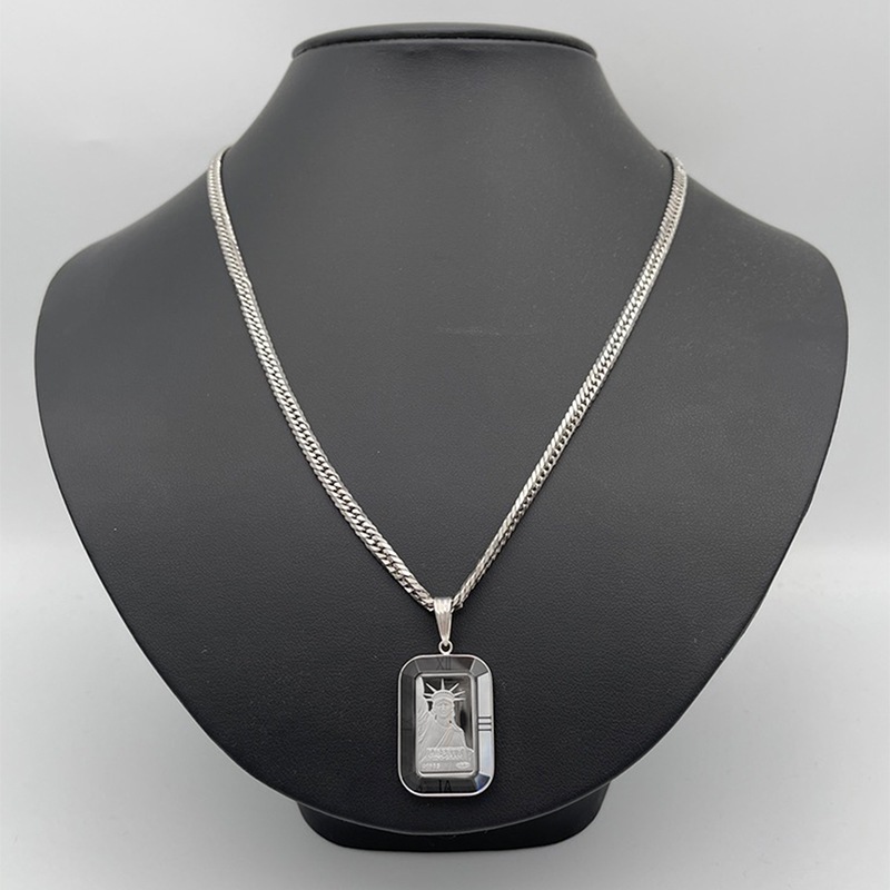 リバティプラチナインゴット6.2g　ペンダントトップ リバティプラチナインゴット6.2g ペンダントトップ リバティプラチナ