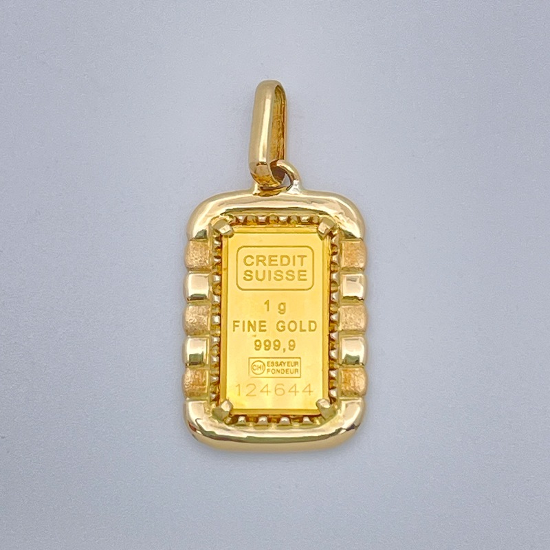 K24/K18 インゴット 1g リバティ ペンダントトップ 新品通販｜CLARITY