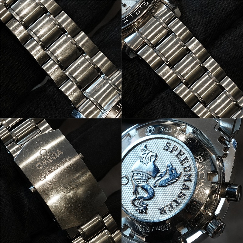 OMEGA スピードマスター レーシング シルバー文字盤 Ref.326.30.40.50