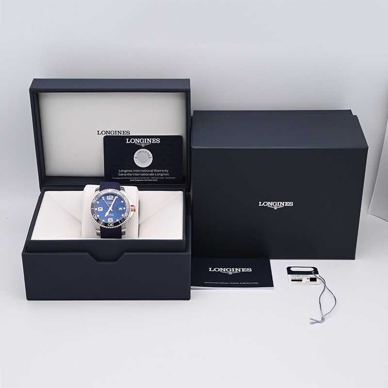 LONGINES ハイドロコンクエスト 41mm ブルー文字盤 Ref.L3.781.3.98.9