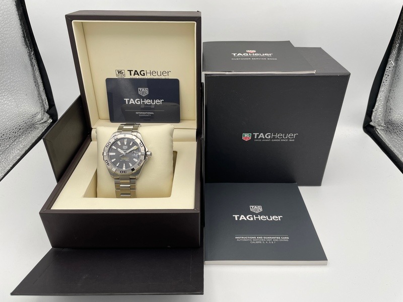 TAG Heuer アクアレーサー キャリバー5 グレー文字盤 41mm Ref.WBD2113 