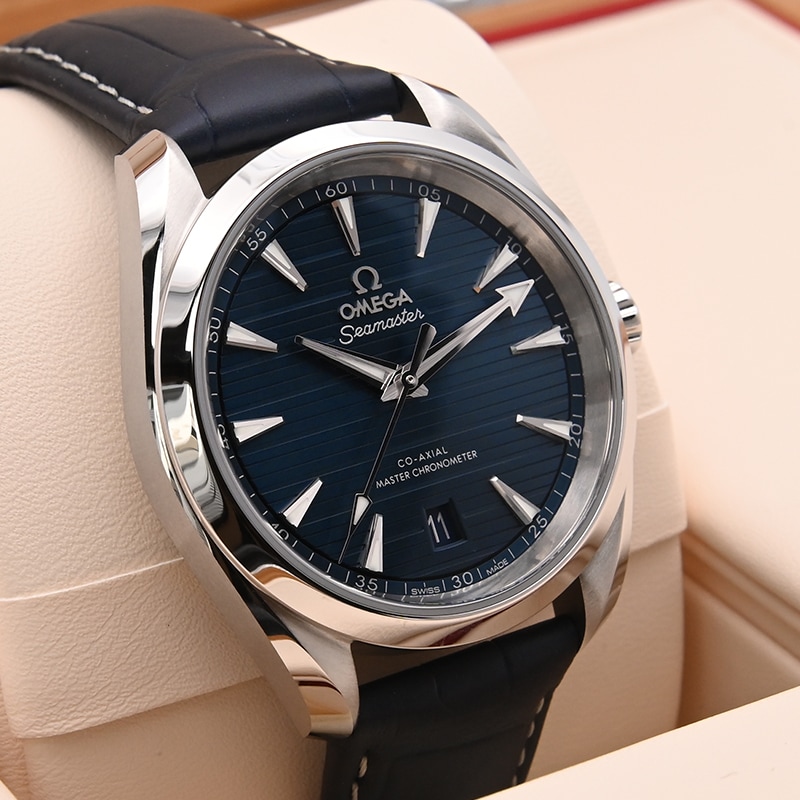 OMEGA シーマスター アクアテラ 150M 38mm 青文字盤 Ref.220.13.38.20