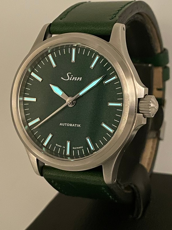 【未使用】Sinn 556 正規品 556.I.Perlmutt.S ブラックシェル Sinn（ジン）556.I.Perlmutt.S 中古