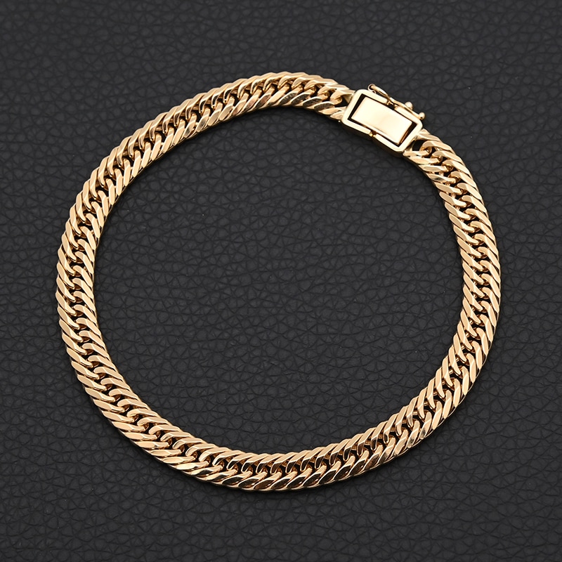 K18 喜平ブレスレット 8面カットトリプル 20.7g 20cm 中古品通販