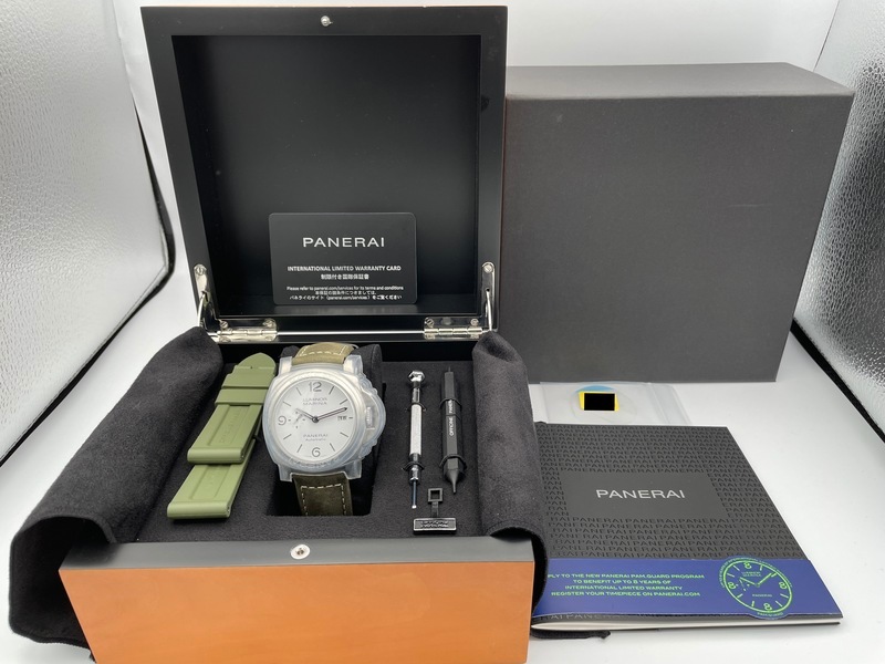 PANERAI ルミノール マリーナ 44mm 白文字盤 PAM01314 中古品