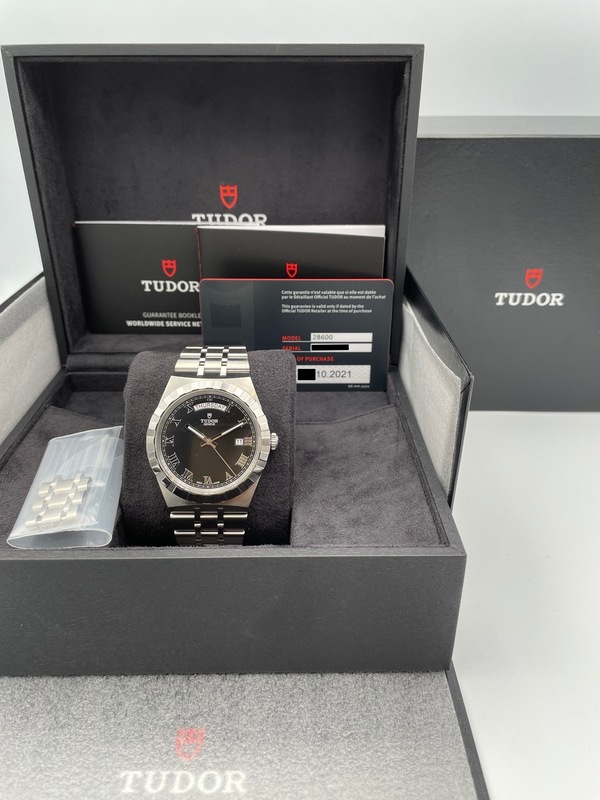 TUDOR ロイヤル 41mm Ref.28600 黒文字盤 中古品通販｜CLARITY(クラリティ) 