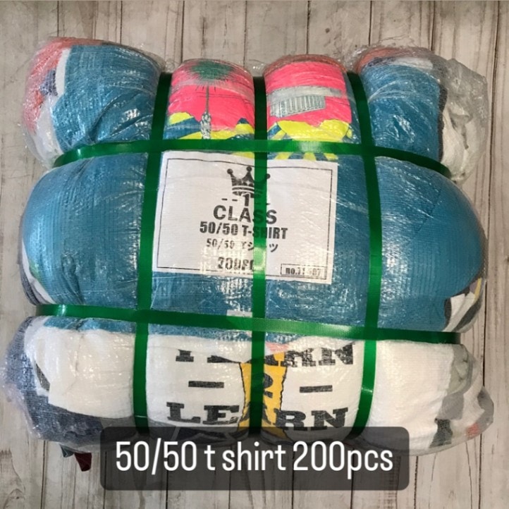 シャツベール 長袖シャツ半袖シャツ ミックス 50kg 未開封 古着卸 仕入れ シャツベール 長袖シャツ半袖シャツ ミックス 50kg 未開封 古着