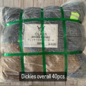 ����١��� 40�� �ǥ��å����������С������� Dickies overall��40pcs