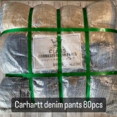 ����١��� 80�� �����ϡ��ȥǥ˥� �ѥ�� Carhartt denim pants 80PCS