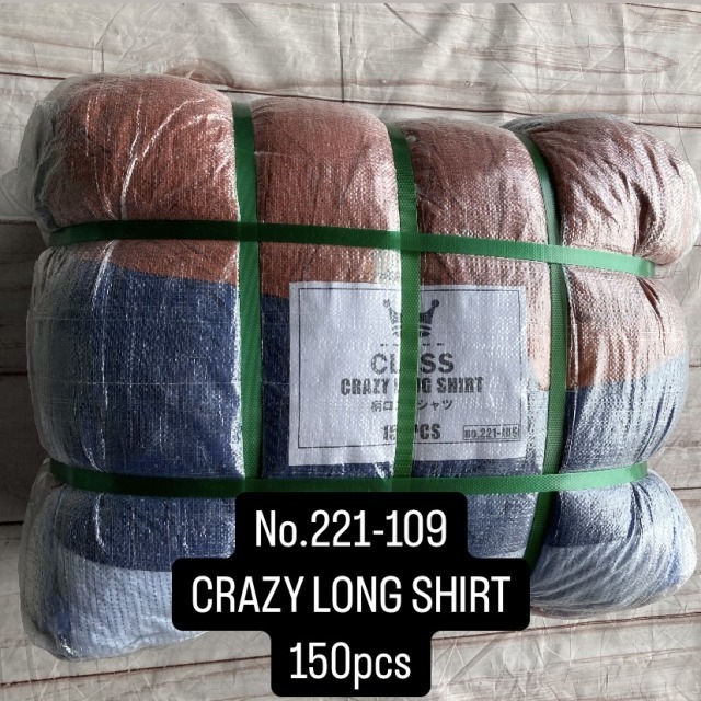 最短当日配送 古着ベール150着 柄ロングシャツ CRAZY LONG SHIRT 150pcs