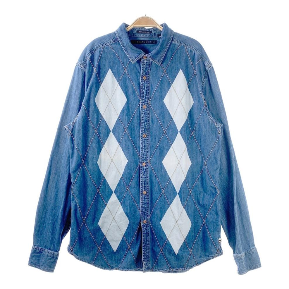 SEANJOHN 硼󥸥 ɥѥ Ĺµ  3XL ֥롼 MADE IN CHINA š