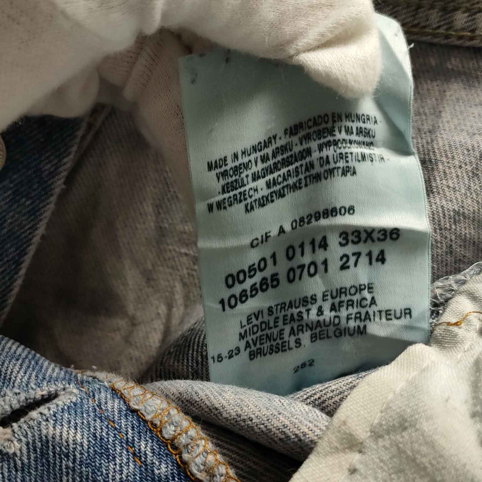 Levi's ꡼Х ǥ˥ѥ ѥ 33 MADE IN HUNGARY š