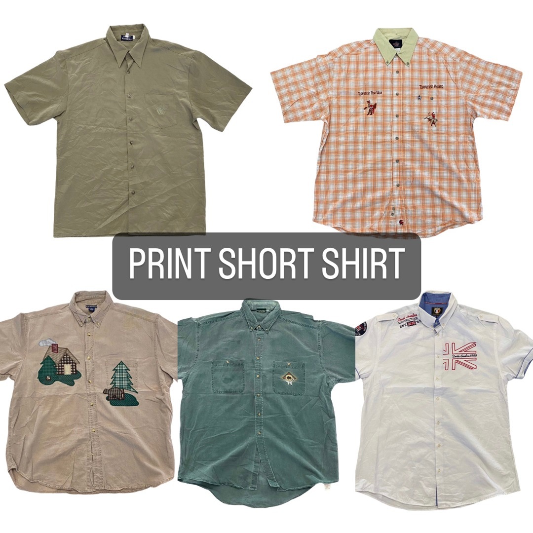 ١ 150ץȥ	Print shirt shirt150pcs