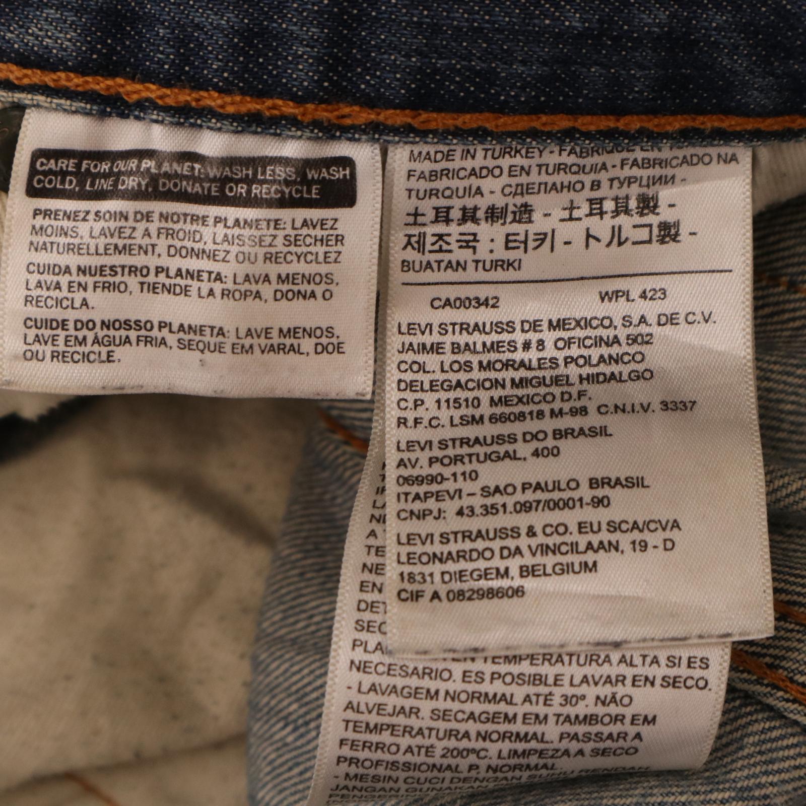 Levi's ꡼Х ǥ˥ѥ ѥ 34 ޥ顼 MADE IN TURKEY š
