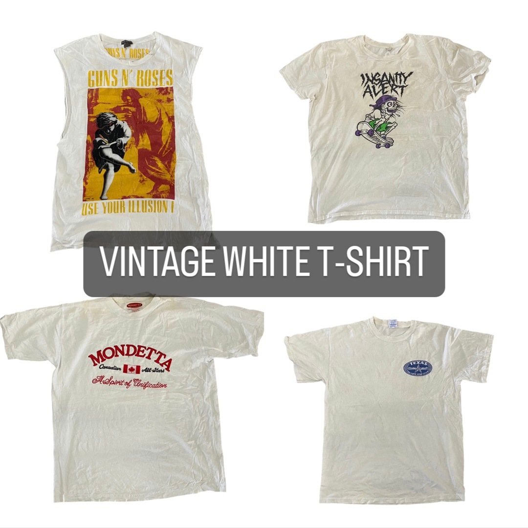 ١ 200ơۥ磻T	Vintage white Tshirt200pcs