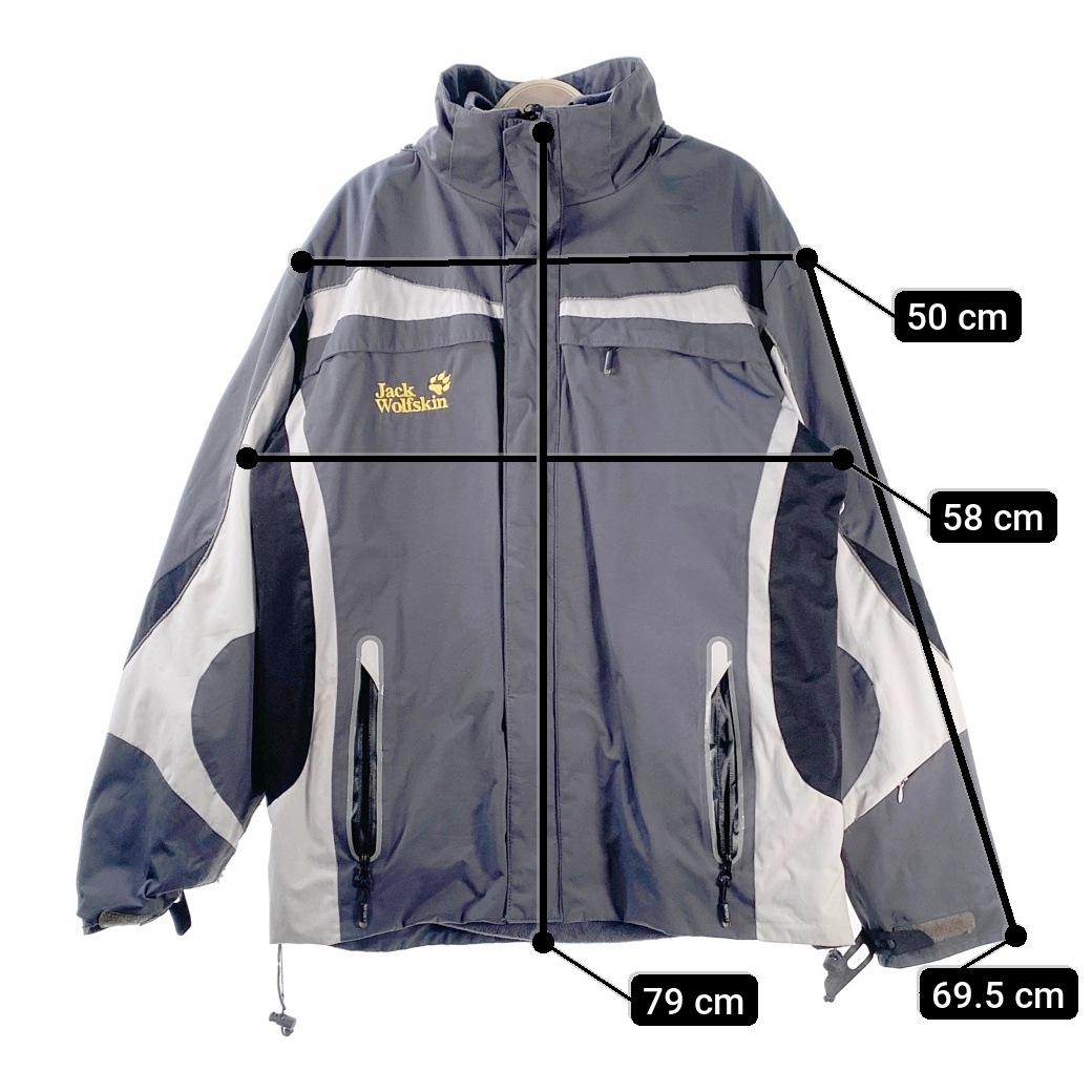 JackWolfskin åե 󥿡ݡ ޥƥѡ  XL 졼 MADE IN CHINA š
