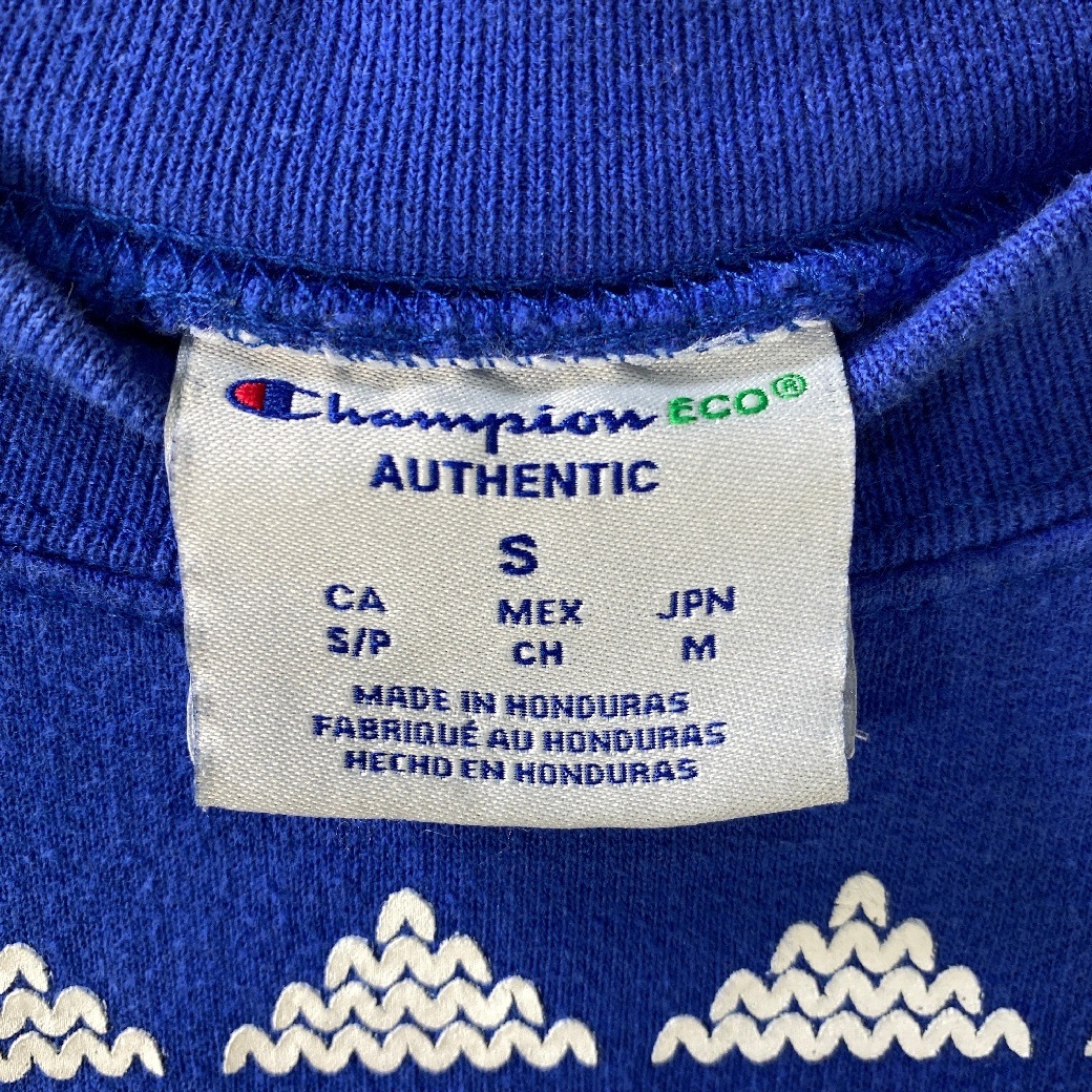 Champion ԥ å ȥåץ S ֥롼 MADE IN HONDURAS š