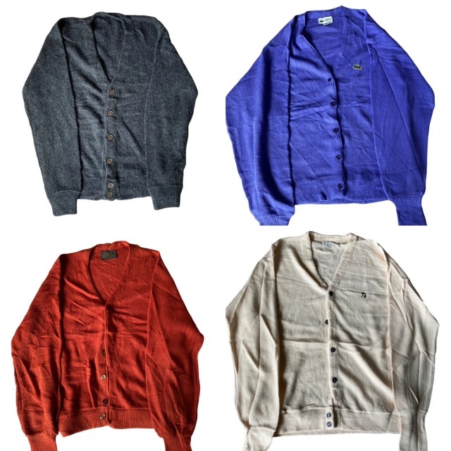 ����١���100�塡������륫���ǥ�����ACRYLIC CARDIGAN��100pcs