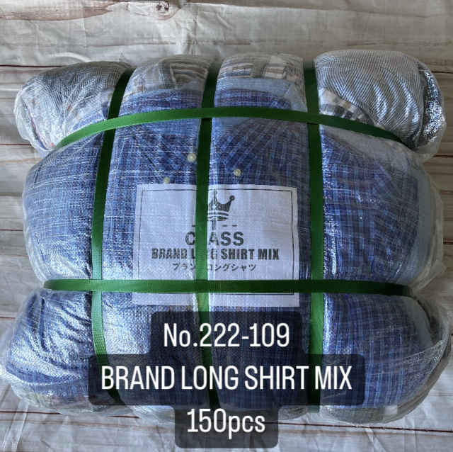 ١150塡֥ɥ󥰥ġBRAND LONG SHIRT MIX150pcs