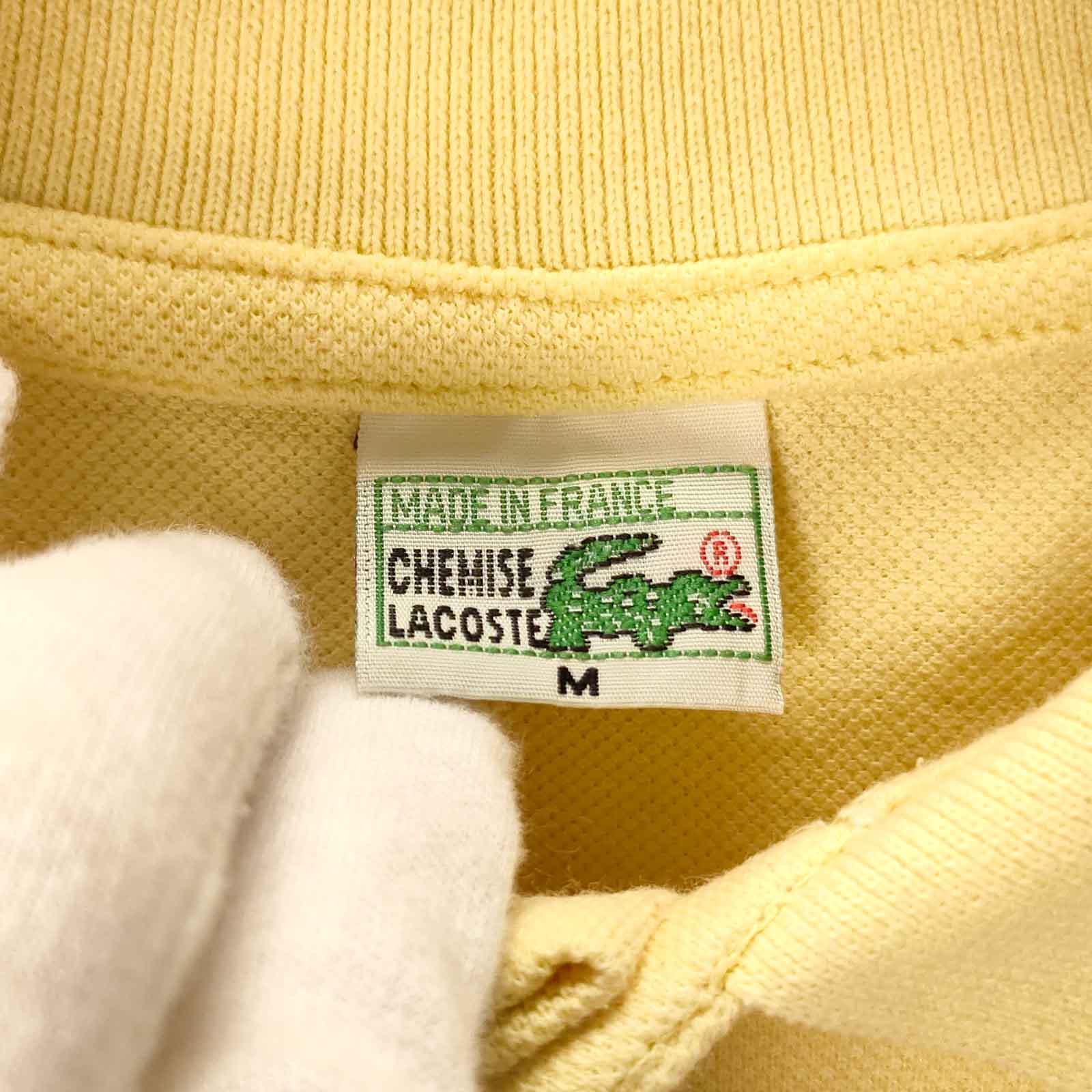 CHEMISE LACOSTEߡ饳 ݥ ե饳 ե饳 ơ made in france š