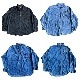 ١100塡֥ɥǥ˥󥰥 BRAND DENIM LONG SHIRT100pcs