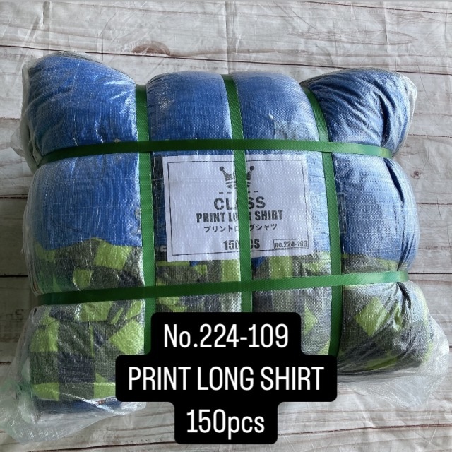 ����١���150�塡�ץ��ȥ��󥰥���� PRINT LONG SHIRT��150pcs