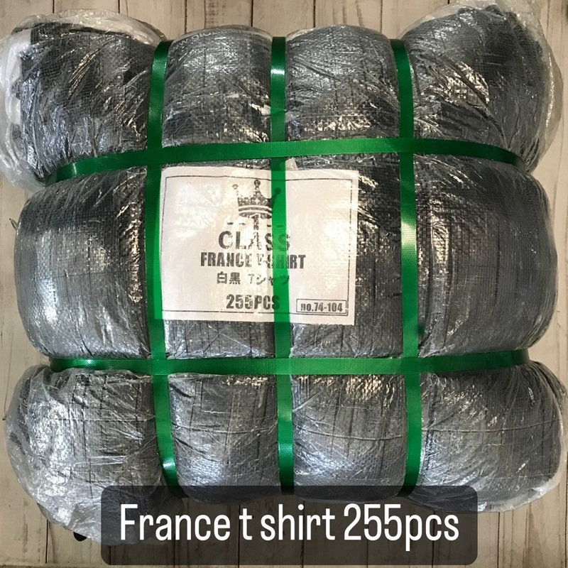 ١ 255  T France t shirt255pcs