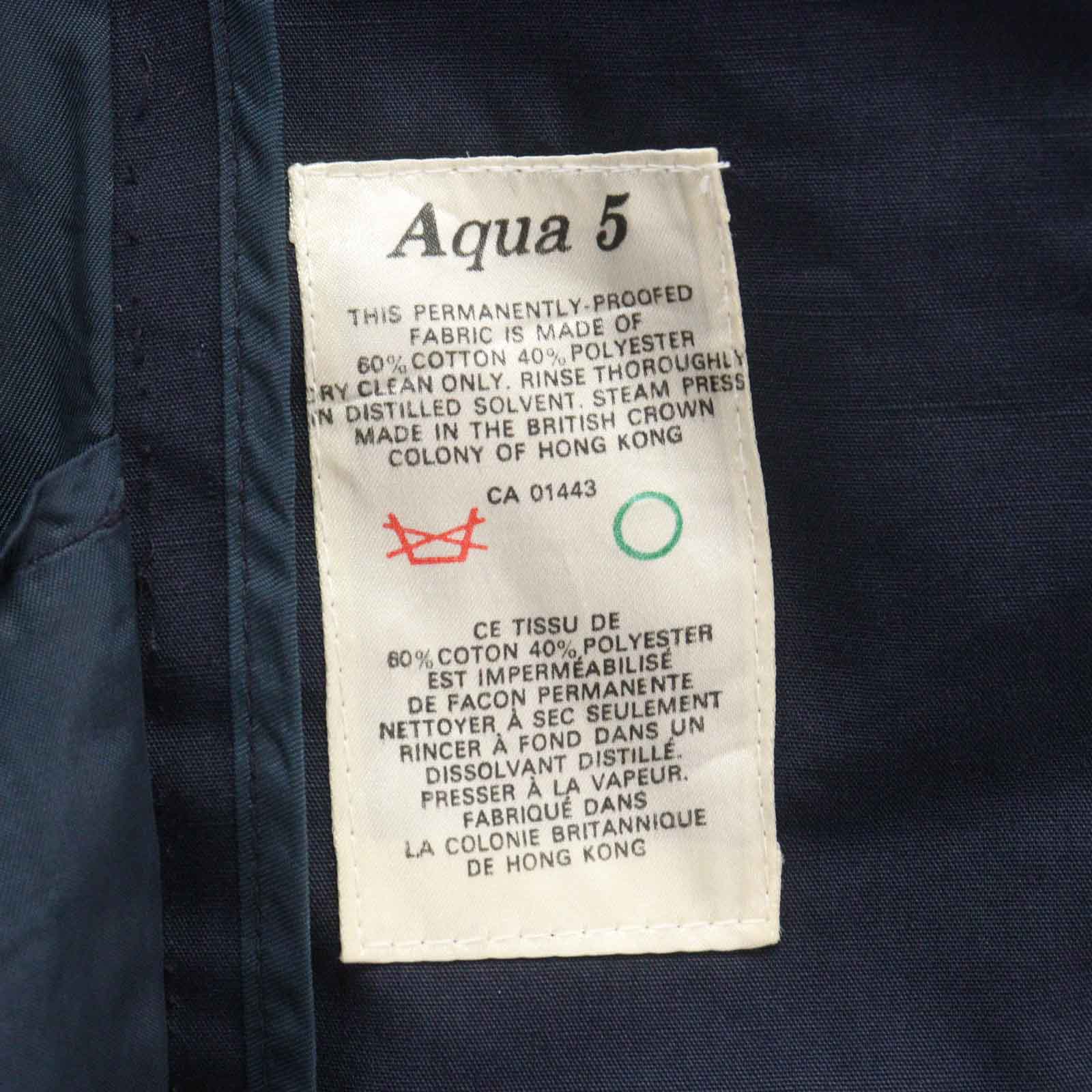 Aquascutum 塼 ¾  ͥӡ MADE IN HONGKONG š