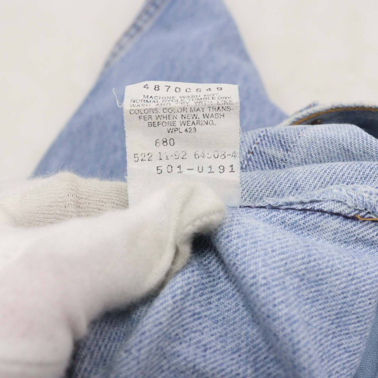 Levi's ꡼Х ǥ˥ѥ ѥ w28 ֥롼 MADE IN USA š