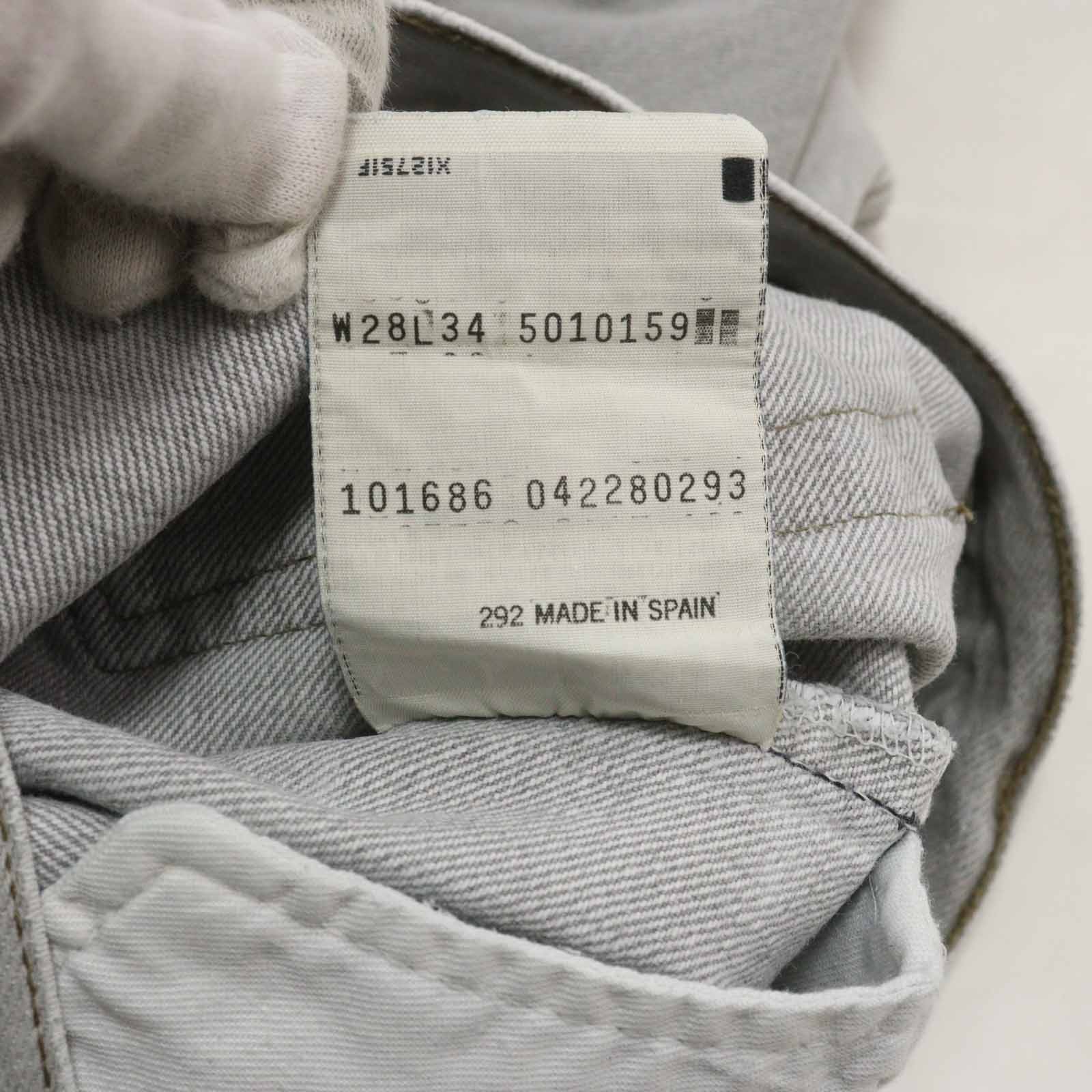 Levi's ꡼Х ǥ˥ѥ ѥ w28 졼 MADE IN SPAIN š
