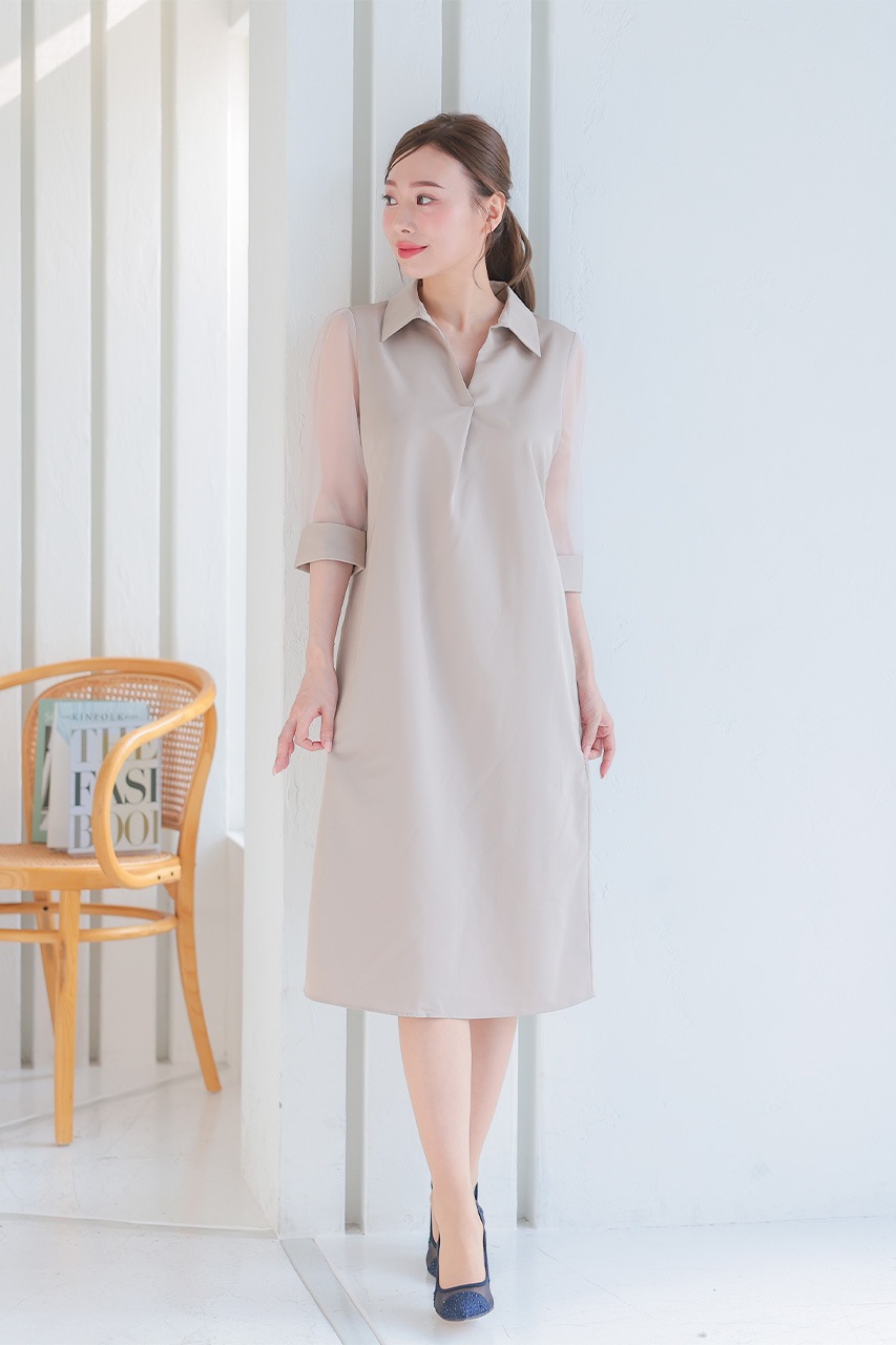 allureville × CLASSY.ONLINEシャツワンピース allureville × CLASSY.ONLINE シャツワンピース