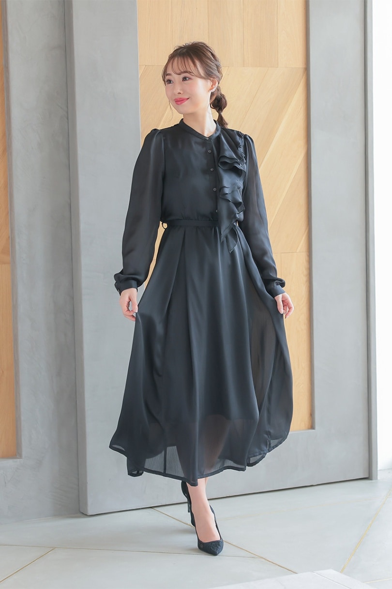 ロングドレス ワンピース ボリュームフリル袖 r-3685 000000000799_PrdQCKd.jpg