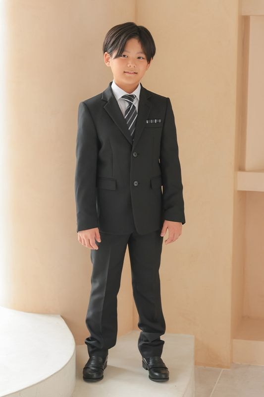 Boys 2���ե١����å��ե����ޥ륹���� �֥�å� 150cm(�����/���㥱�å�/�ѥ��/�ͥ�����4�����å�)