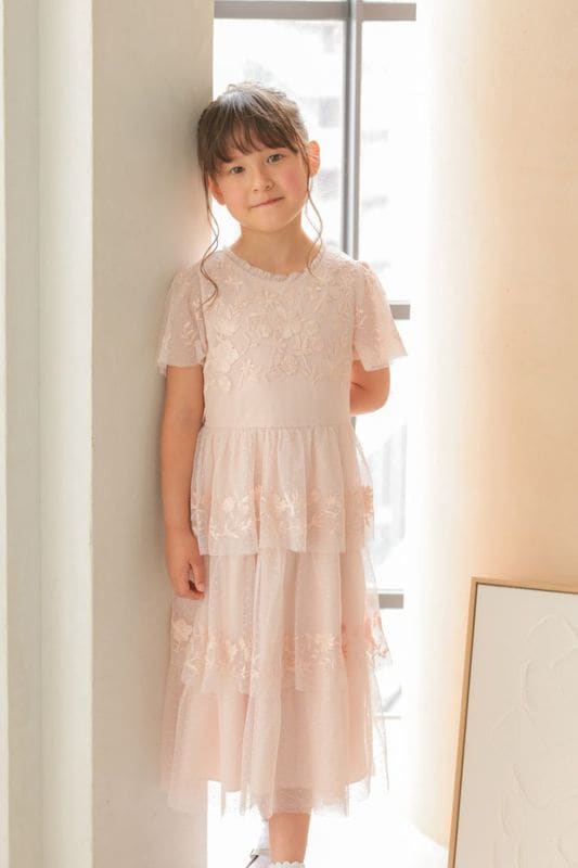 ペロ　キッズ　６歳サイズ　入園式など　セレモニードレス 6歳(110-120cm)｜結婚式のお呼ばれドレス、パーティードレスのレンタル