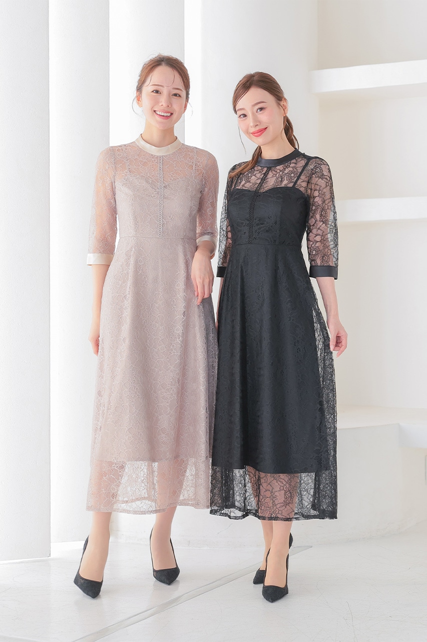 mavimoon オケージョンドレス ベージュ S 完売商品】MAVIMOON オケージョンドレス ベージュ