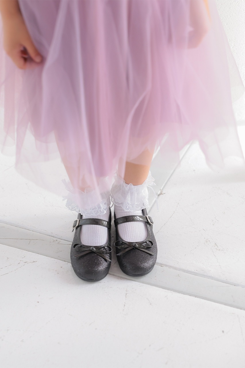 Kids �ե����ޥ륷�塼�� ����å����֥�å� 22cm(�߸˭�)