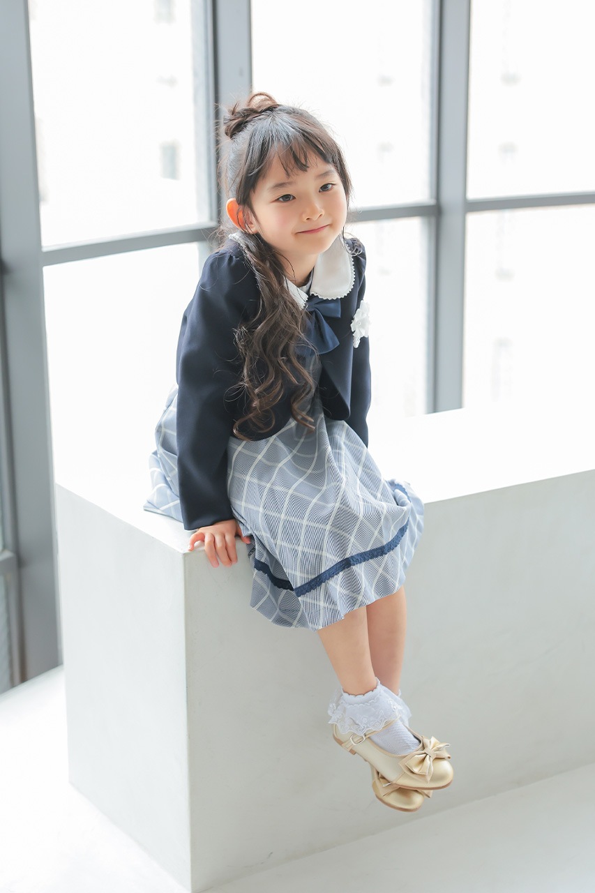 Girls ��ܥ��դ������å����ԡ������󥵥�֥� 115cm(���ԡ���/�ܥ��/��ܥ�/����������4�����å�)