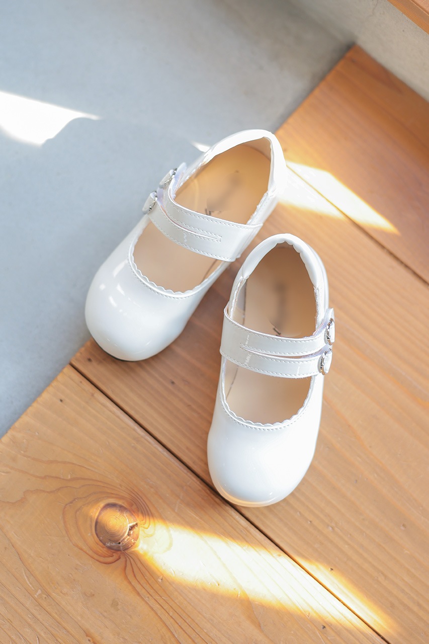 Kids �ե����ޥ륷�塼�� ���ʥ��ۥ磻�� 16cm(�߸˭�)