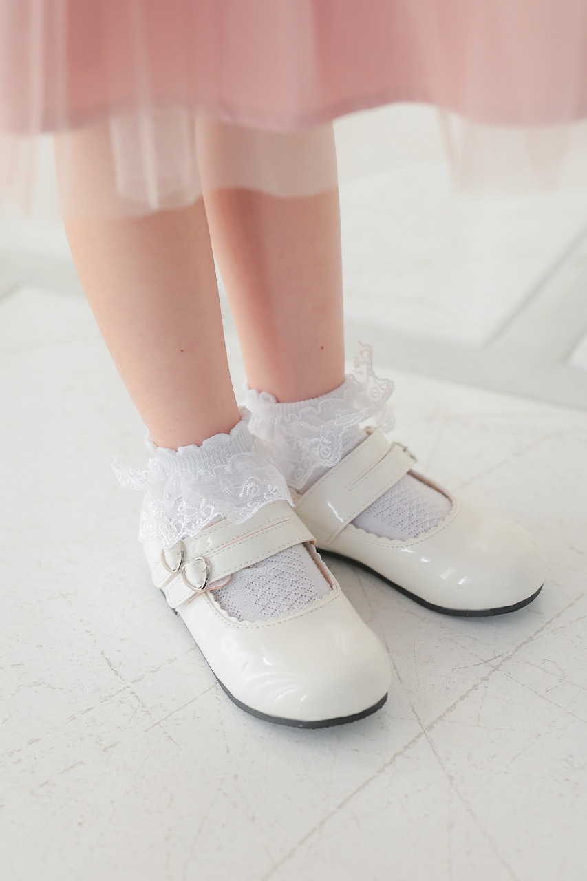 Kids �ե����ޥ륷�塼�� ���ʥ��ۥ磻�� 16cm(�߸˭�)